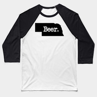 Nebraska Beer NE Baseball T-Shirt